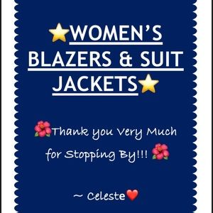 Women’s Blazers & Suit Jackets